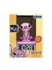 Lexibook Disney Stitch Angel 3D-Nachtlicht-Wecker mit Soundeffekten