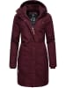 ragwear Wintermantel Jannisa in Wine Red22