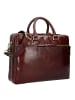 Leonhard Heyden Cambridge Aktentasche Leder 40 cm rotbraun