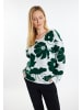 Albee Women Strickpullover in Weiss Grün