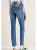 Cecil Straight Leg Jeans in Blau