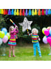 relaxdays 3tlg. Pinata Set "Stern" in Silber