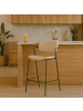 CALICOSY 2er-Set Barhocker MAIKA  in Mol  - (W) 44  x (H) 66  x (L) 51  cm