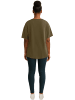 Reichstadt Reichstadt Regular Fit T-Shirt Shoulder Drop 25RSW071 Khaki 4XL