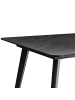 Beliani Esstisch RODALLO in Schwarz - (W) 90 x (H) 75 x (L) 160 cm