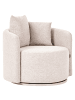 Beliani 3-tlg Sessel ENNORA in Beige