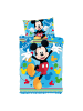 Disney Mickey Joyful Kinderbettwäsche 100×135cm, 40×60cm