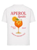 Merchcode Merchcode Ladies Aperol Spritz Tee in white