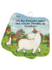 Mr. & Mrs. Panda Topfhalter Einhorn Stolzieren Design mit Spruch in Weiß
