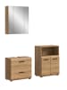 ebuy24 Badmöbelset Ice (3-teilig) Eiche 135 x 30 cm