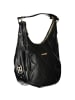 Laura Biagiotti Schwarze PVC-Handtasche