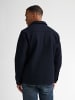 Petrol Industries Zip-Overshirt in Wolloptik millmark in Blau