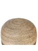 Beliani Pouf DUKI in Naturfarben/Braun/Beige - (W) 50 x (H) 35 x (L) 50 cm
