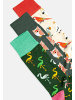 DillySocks Socken Bird Crowd Pack in mehrfarbig