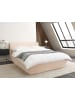 Beliani Doppelbett ORBEY in Beige - (W) 157 x (H) 88 x (L) 212 cm