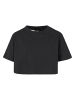 Urban Classics Urban Classics Cropped T-Shirts in black+black