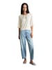 Marc O'Polo DENIM Kurzarm-Pullover relaxed in Creamy White