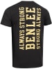 BENLEE Rocky Marciano T-Shirt "Luka" in Schwarz