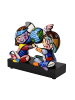 Goebel Figur " Romero Britto Children of the World " in Bunt