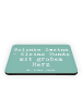 Mr. & Mrs. Panda Fridge Magnet Spruch Bolonka Zwetna Herz mit Sp... in Meeresbrise