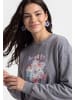myMo Women Sweatshirt in Dark Grey