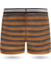 Normani Outdoor Sports 3er Pack Herren Merino Boxershorts Unterhose in Orange/Blau/Grau