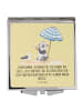 Mr. & Mrs. Panda Frauenspiegel Lieber Sommer mit Spruch in Gelb Pastell
