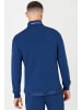 super.natural Merino Sweatjacke in blau