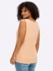 sheego Shirttop in apricot