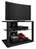 ebuy24 TV Tisch FolasL 8 Schwarz 60 x 41 cm