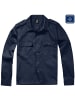 Brandit Hemd "Us Shirt Long Sleeve" in Blau
