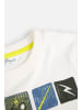 Coccodrillo T-Shirt mit kurzen Ärmeln in ecru