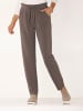 Sieh an! Jersey-Hose in dunkeltaupe