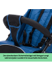 fillikid Sportwagen Buggy Glider Exklusiv in Schwarz Blitzblau