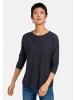 PETER HAHN Pullover cotton in MARINE