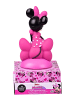 Disney Minnie Mouse Minnie Mouse Wecker mit 3D Figur & LED Nachtlicht  in Rosa