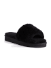 Aus Wooli Slipper Rosebay in Black