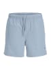 Jack & Jones Badeshorts 2er Pack in Schwarz/Hellblau
