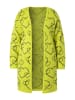 MIAMODA Strickjacke in limette