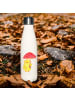 Mr. & Mrs. Panda Flasche aus Edelstahl Küken Fliegenpilz ohne Sp... in Weiß