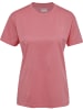Hummel Hummel T-Shirt Hmlactive Multisport Damen Atmungsaktiv Schnelltrocknend in DUSTY ROSE