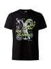 The North Face M OUTDOOR S/S GRAPHIC TEE in Schwarz