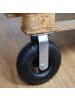 relaxdays Bockrolle in Schwarz - 3.00-4