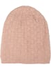 styleBREAKER Feinstrick Beanie Mütze in Altrose