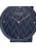 Regent Analog-Armbanduhr Regent Metallarmband blau mittel (ca. 36mm)