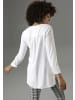 Aniston SELECTED Longbluse in weiß
