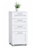 VCM  Midischrank Schubladen Nilari 76 x 38 x 28 cm in Weiß