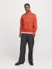 Jack & Jones Sweatshirt mit halbem Reißverschluss in Summer Fig