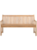 Beliani Gartenbank VIVARA in Braun - (W) 160 x (H) 88 x (L) 61 cm