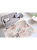 Kayoom Vintage Teppich Akropolis 425 in grau - lachsrosa - rechteckig